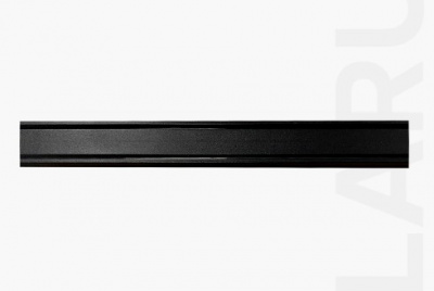 CLARUS Магнитный ультратонкий шинопровод 48V, ЧЕРНЫЙ, 2000x25x6мм, (2м), ЕКС