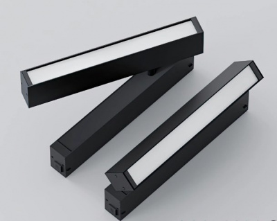 Светильник PINFLAT, SLIMLINE, SMART DIM, 9W 2700-6000К, 220x22x85мм, черный