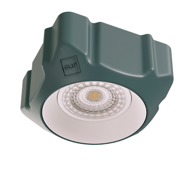 Светильник безрамный AntiSpot W (круглый белый, 3000К, 7W, 630LM) CLIP ( V4, V5 )