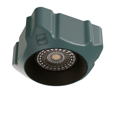 Светильник безрамный AntiSpot BL (круглый ЧЕРНЫЙ, 3000К, 7W, 630LM) CLIP ( V4, V5 )