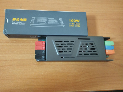 Блок питания СТАНДАРТ 100W, 24V, 4.2A, IP20, узкий