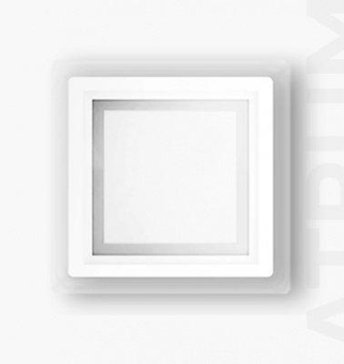 ЧЕСЗНАК LED панель квадрат ATRUM, 12W, 4200K, 960Лм, D160*120*35 ЕКС ( K3 )