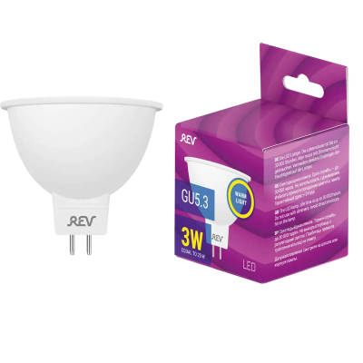 я_Лампа LED MR16 3W GU5.3 тепл.свет ( Я15 )