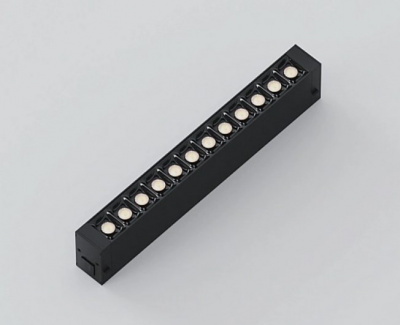 Светильник FLAT MASK, SLIMLINE, SMART DIM, 10W, 3000-6000К, 810Лм, 220*25*41мм, черный ( M2 )