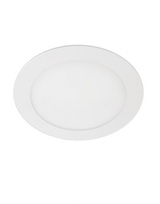 я_LED панель круглая Ecola, 145(130)*20, 9W, 4200К